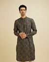 Elegant Dark Green Kurta Pajama Set